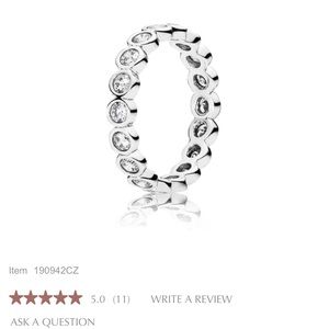Pandora Alluring Brilliance Stackable Ring